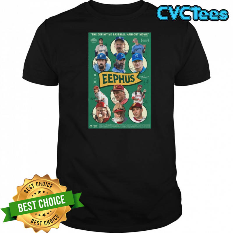 2025 Eephus Signed Poster Director Carson Lund T-Shirt
