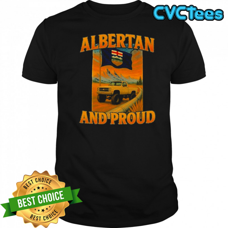 Albertan Proud Albertan T-shirt