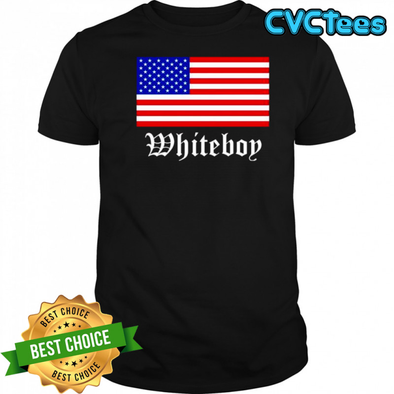 American Flag Whiteboy shirt