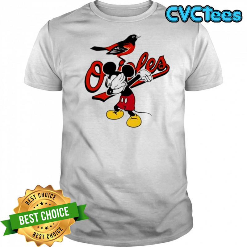 Baltimore Orioles Baseball Dabbing Mickey Disney