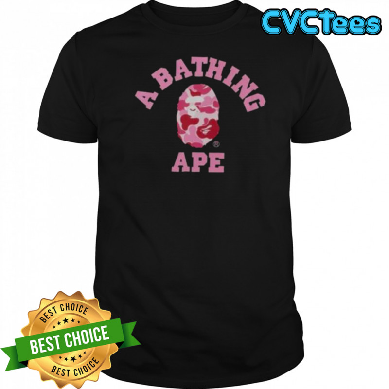 BAPE ABC Camo College Shirt