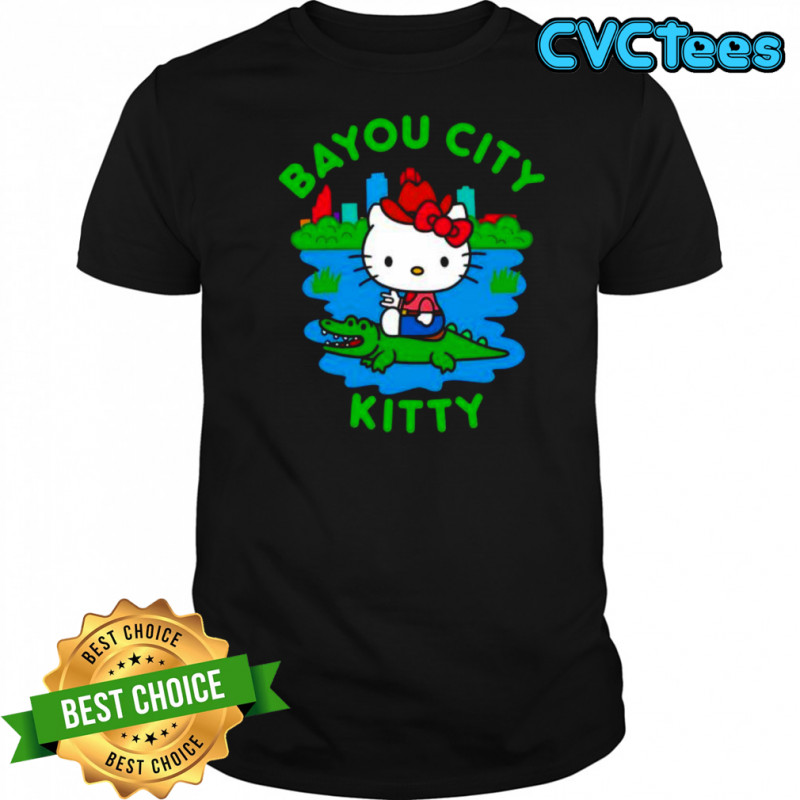Bayou City Hello Kitty shirt