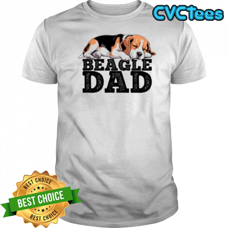 Beagle Dad Dog Shirt