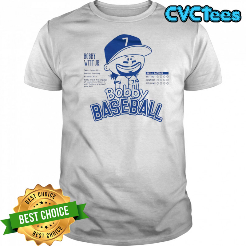 Bobby Witt Jr Bobby baseball shirt
