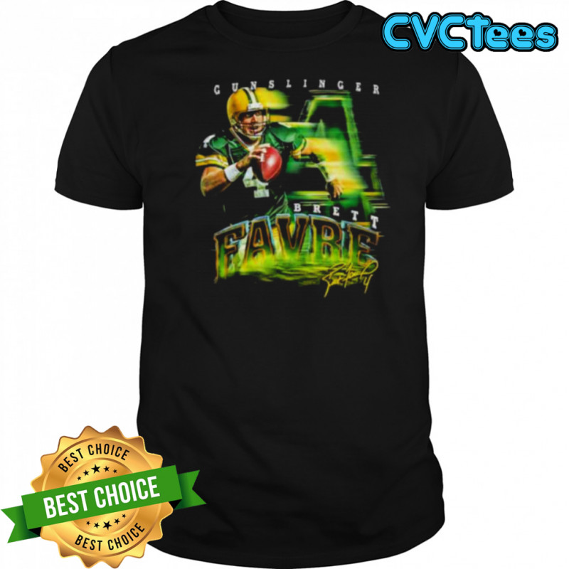 Brett Favre Green Bay Packers grunge signature shirt
