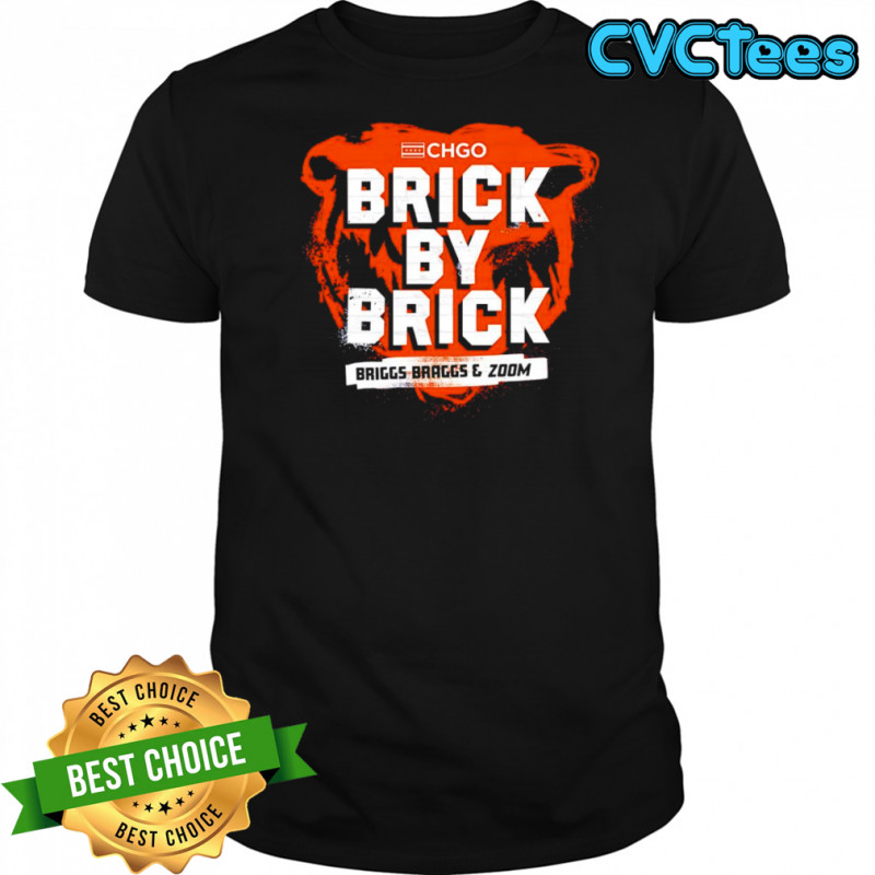 Brick by brick Chicago Bears shirt