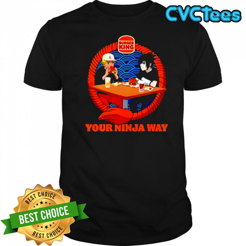 Burger king naruto 2025 shirt