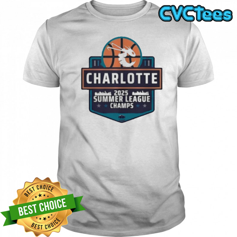 Charlotte Hornets 2025 Summer League Champs shirt