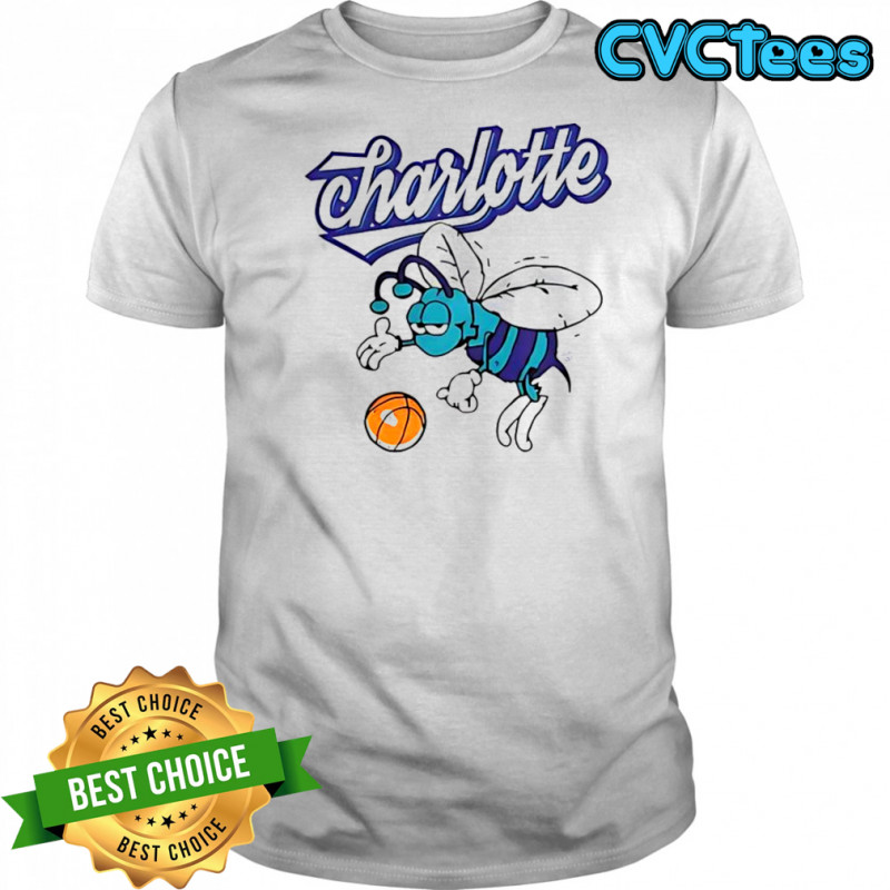 Charlotte Hornets Basketball Logo T-Shirt