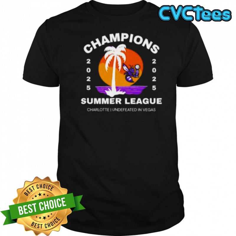 Charlotte Hornets NBA Summer League Champions 2025 shirt
