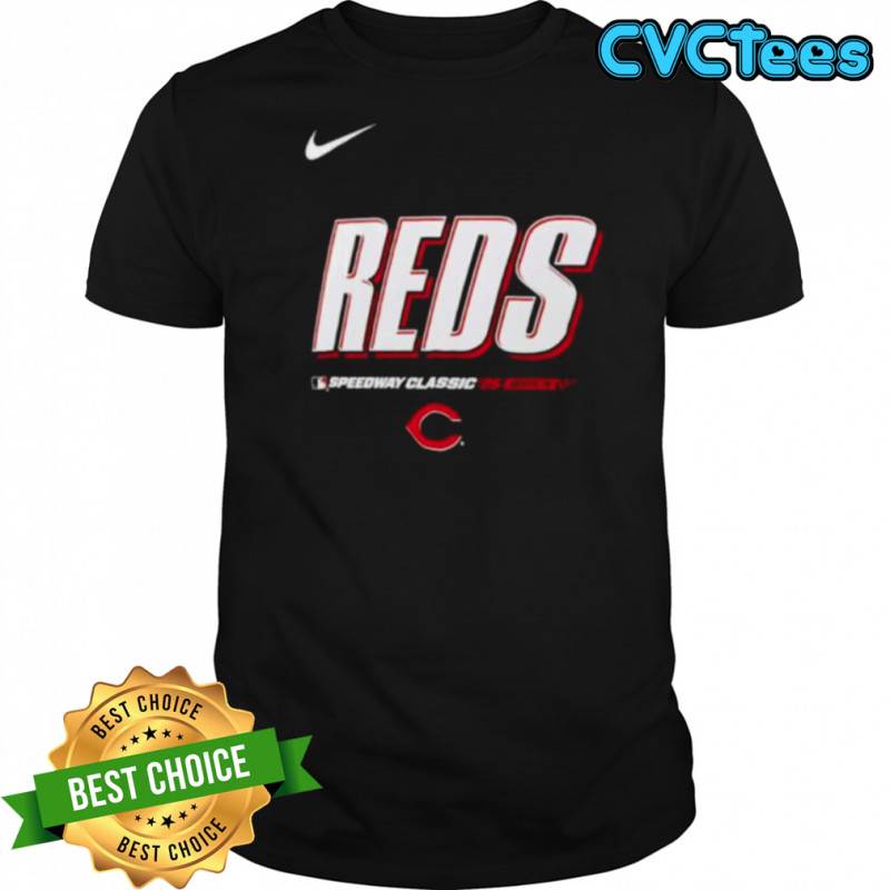 Cincinnati Reds 2025 MLB Speedway Classic Wordmark shirt