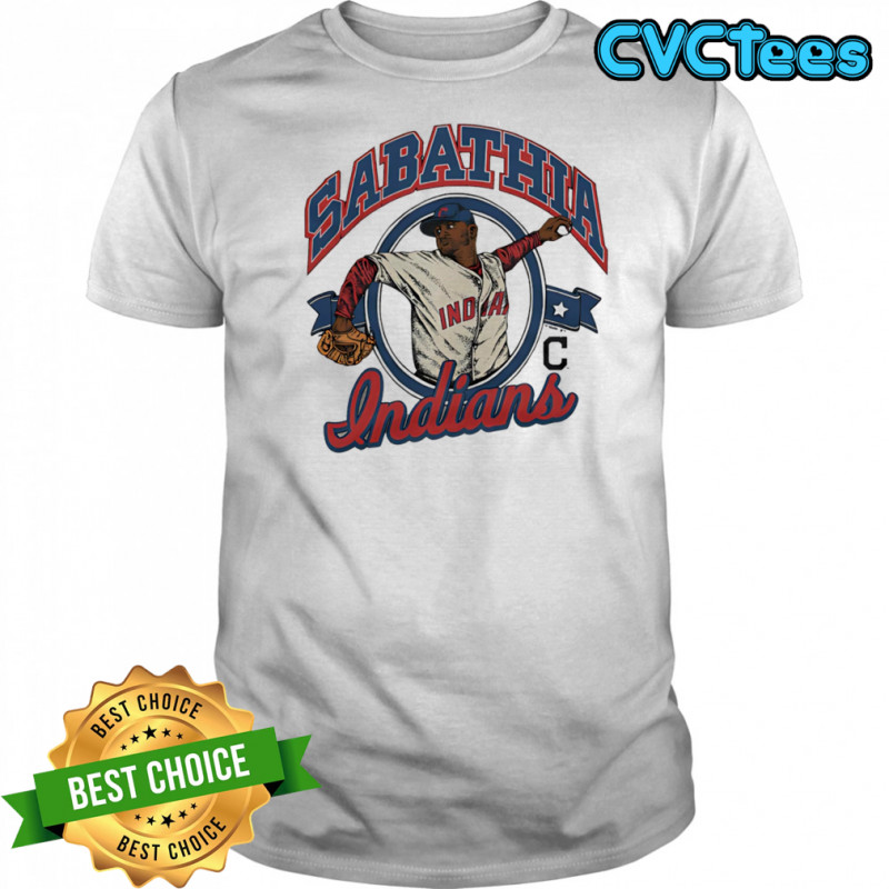 Cleveland Indians CC Sabathia cartoon shirt
