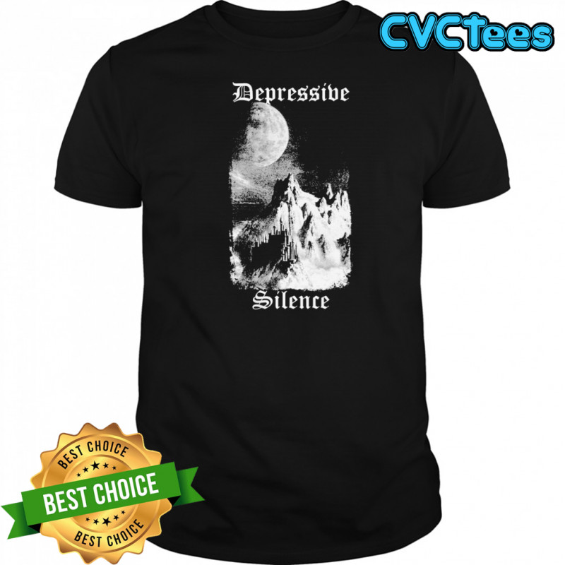 Depressive Silence Mourning T-shirt