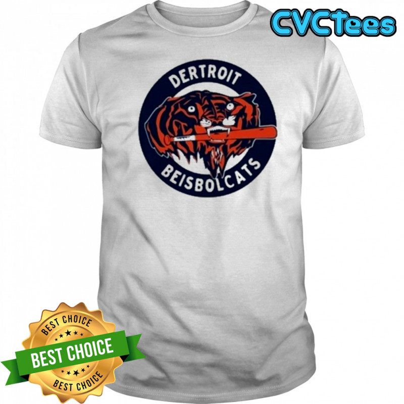Dertroit Beisbolcats Logo T-shirt