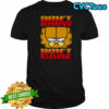 Don’t know don’t care orange cat shirt