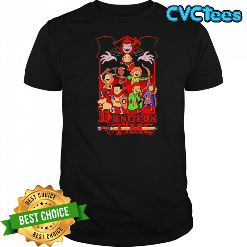 Dungeon Time Animation RPG Adventure Time shirt