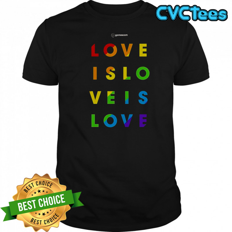 Gamescom Love Is Love Pride T-Shirt