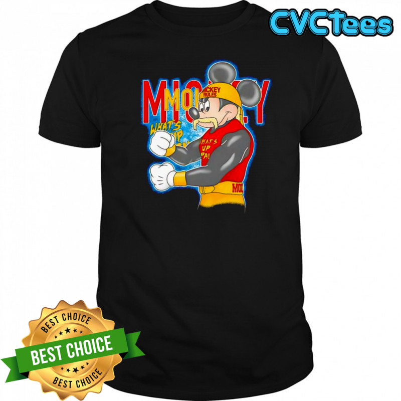 Hulk Hogan Mickey what’s up shirt