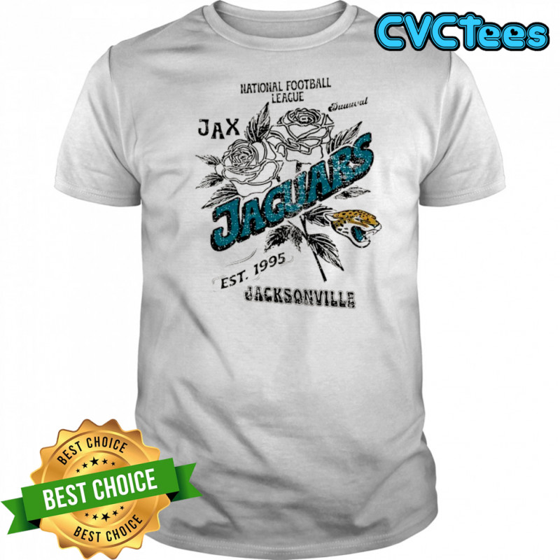 Jacksonville Jaguars National Football League JAX duuuval Stripe Distressed Raglan shirt