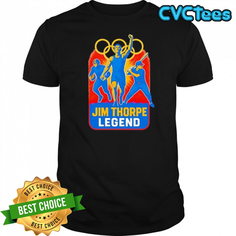 Jim Thorpe Legend sports shirt