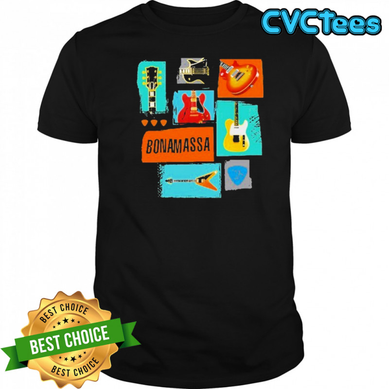 Joe Bonamassa Guitar Bunch T-shirt