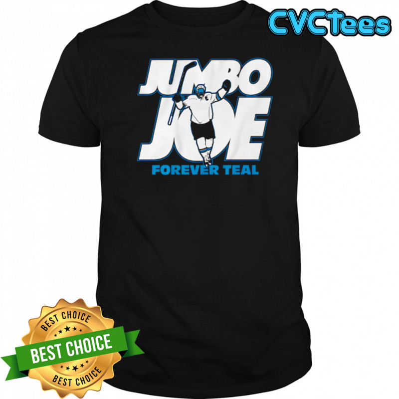 Joe Thornton Jumbo Joe forever teal hockey shirt