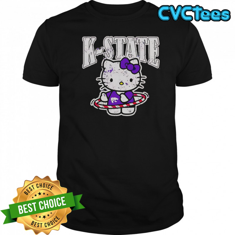 K-State Wildcats Hello Kitty T-Shirt