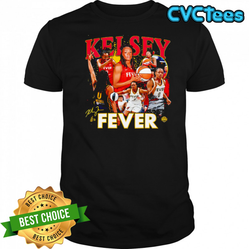 Kelsey Mitchell Indiana Fever WNBA All-Star signature shirt