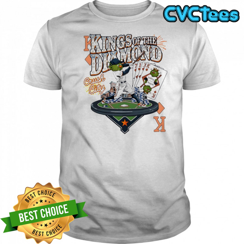 Kings of the Diamond Crush City mascot Houston Astros shirt
