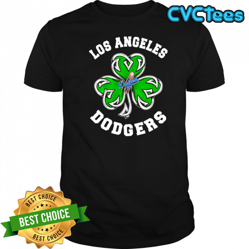 Los Angeles Dodgers Three Leaf Clover St Patrick’s Day Baseball shirt