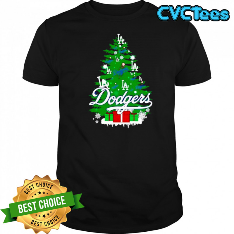 Los Angeles Dodgers Xmas Tree shirt