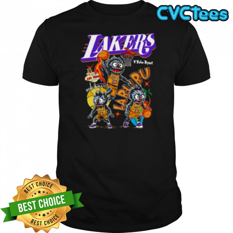 Los Angeles Lakers Kobe Bryant X Labubu shirt