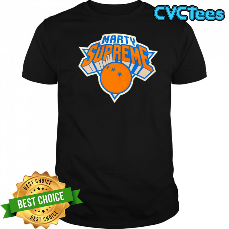 Marty Supreme New York Knicks shirt