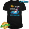 Melting Snowman Christmas In July Summer Humor Shirt