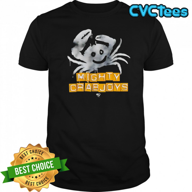 Mighty Crabjoys crab retro shirt