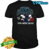 Mitchell & Ness Black Charlotte Hornets Retro Mascot Script T Shirt