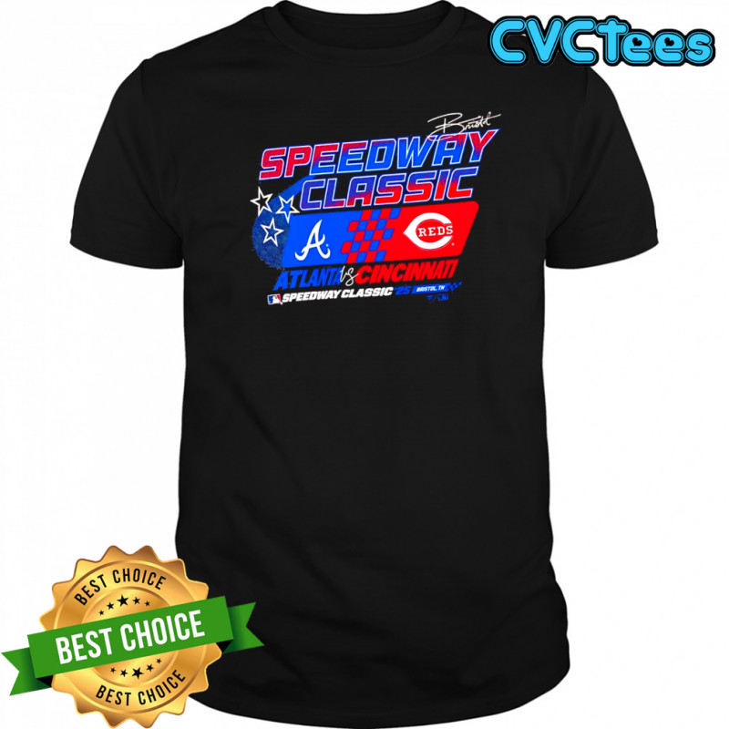 MLB Speedway Classic 2025 Cincinnati Reds vs. Atlanta Braves shirt
