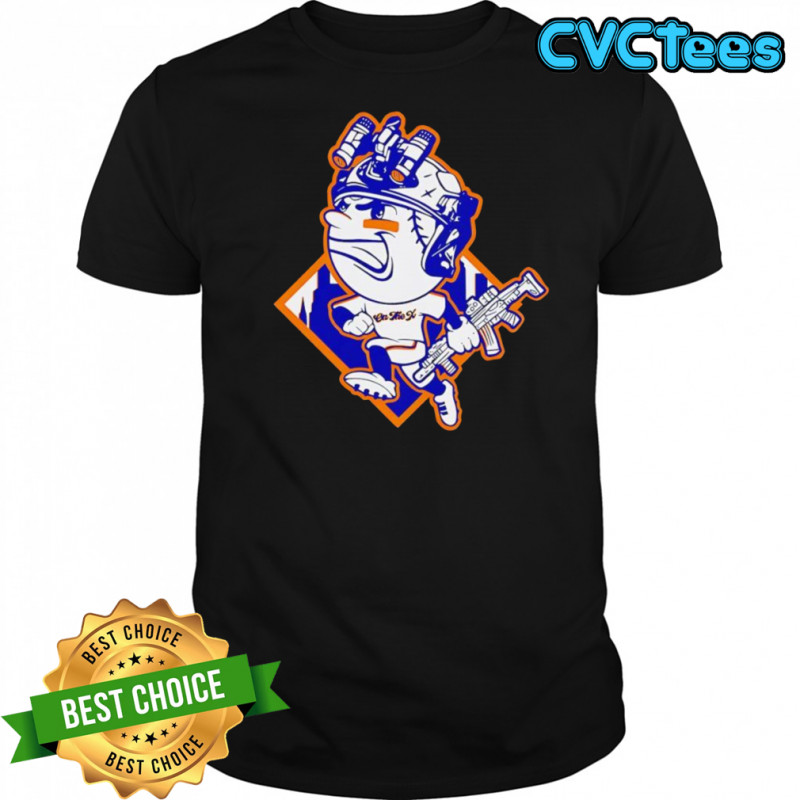 Mr Met on the X shirt