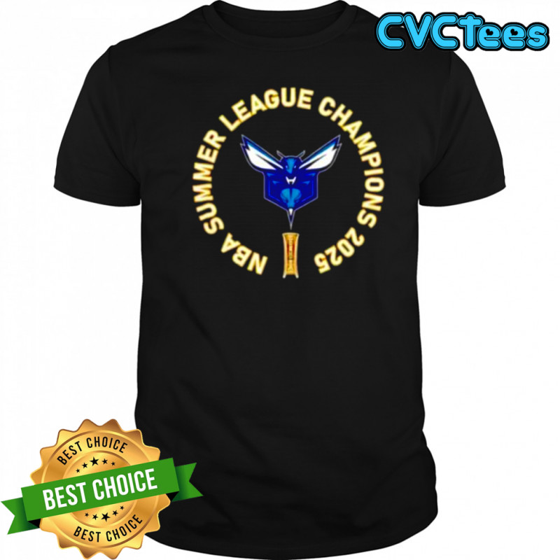 NBA Summer League Champions 2025 Charlotte Hornets basketball shirt