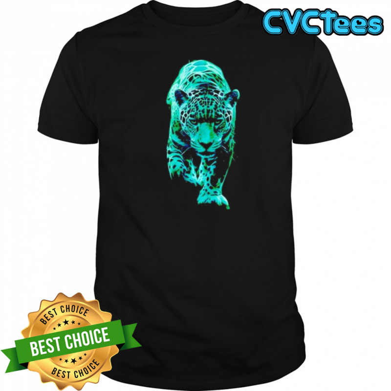 Neon Jaguar in Motion shirt