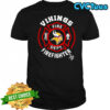NFL Minnesota Vikings Football Team Fire Fighter Shirt