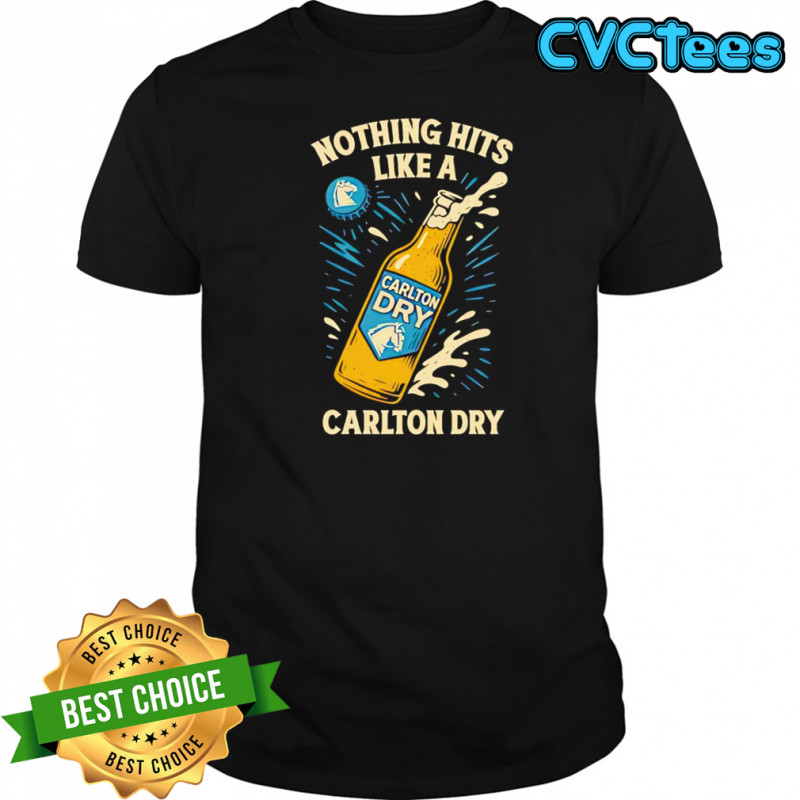 Nothing hits like a Carlton dry shirt