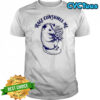 Opossum with flower rage consumes me shirt