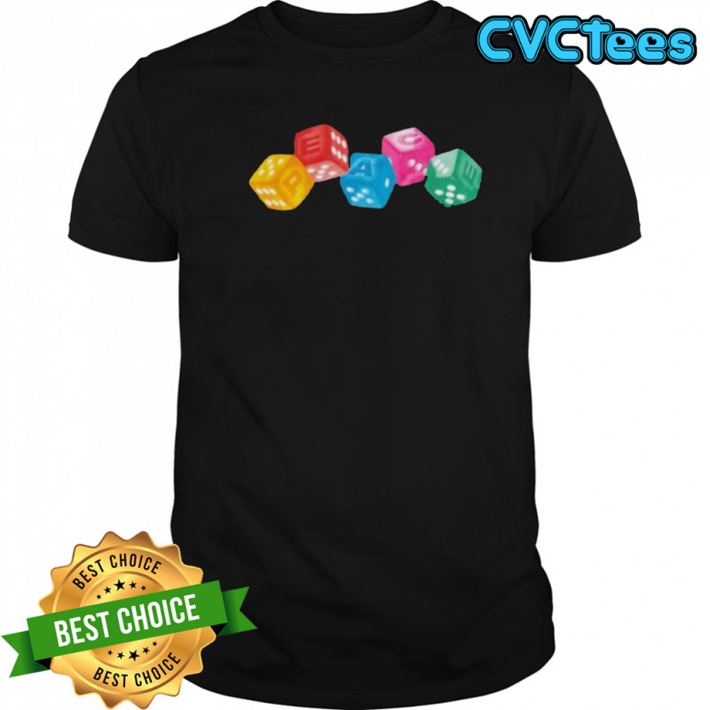 Peace dice shirt