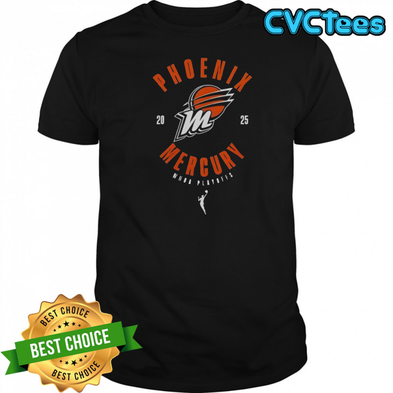 Phoenix Suns Mercury WNBA Playoffs 2025 T-Shirt