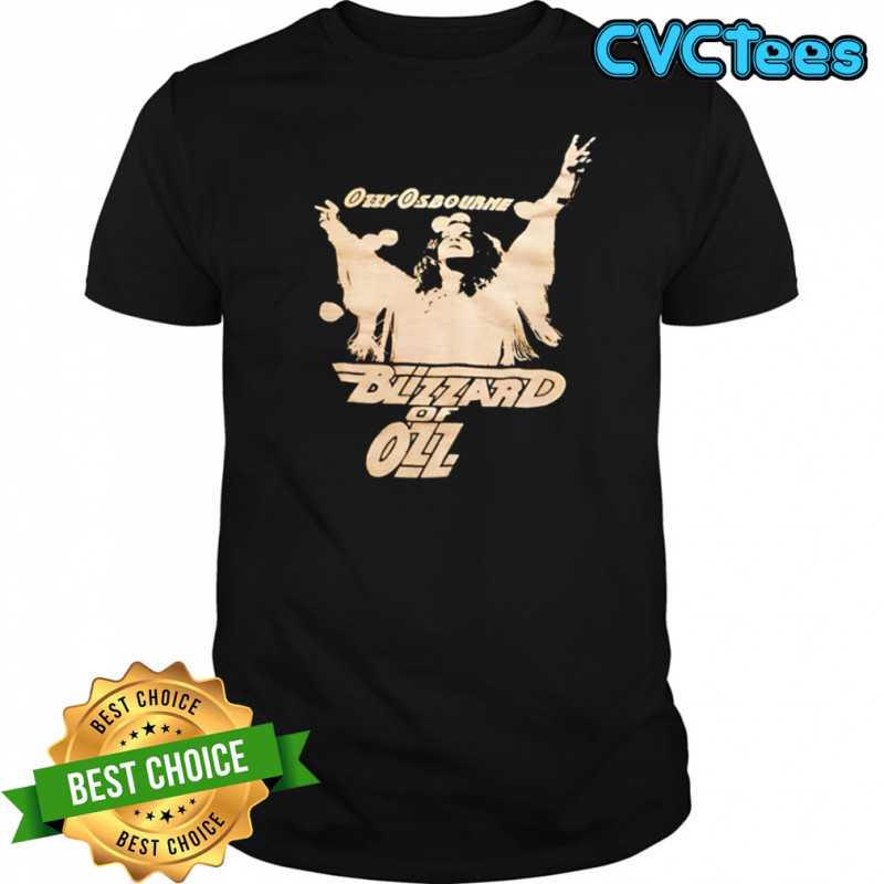 Rip Ozzy Osbourne Blizzard of Ozz shirt