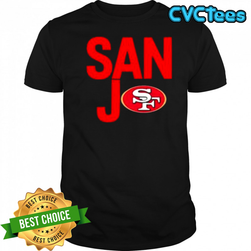 San Jo San Francisco 49ers logo shirt
