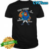 Seattle Mariners Texas Strong Mariner Moose Mascot Cartoon T-Shirt