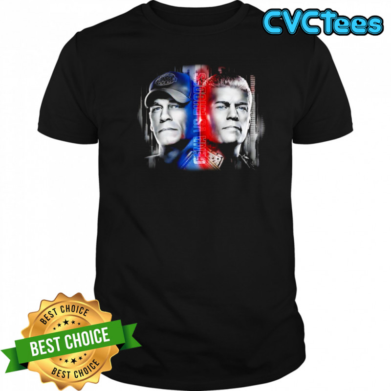 SummerSlam Cena vs Rhodes shirt