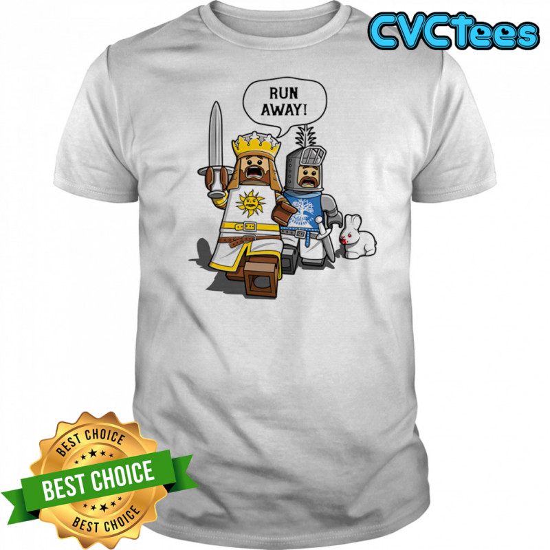 The Cowardly King Lego shirt